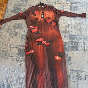 Fashion nova size 3x brown/combo